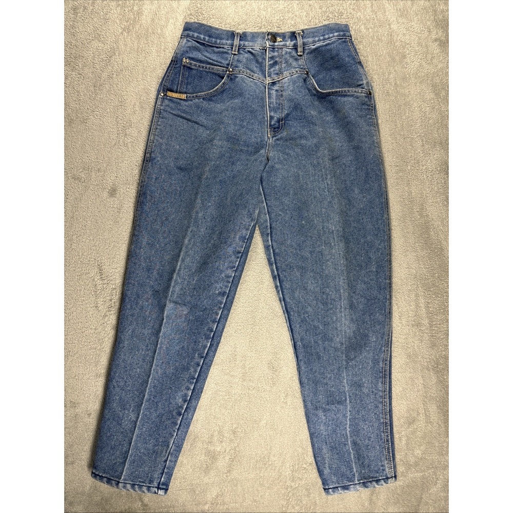 Vintage Gitano Women's Mom Jeans High Rise Tapered Leg Blue Size 12S
